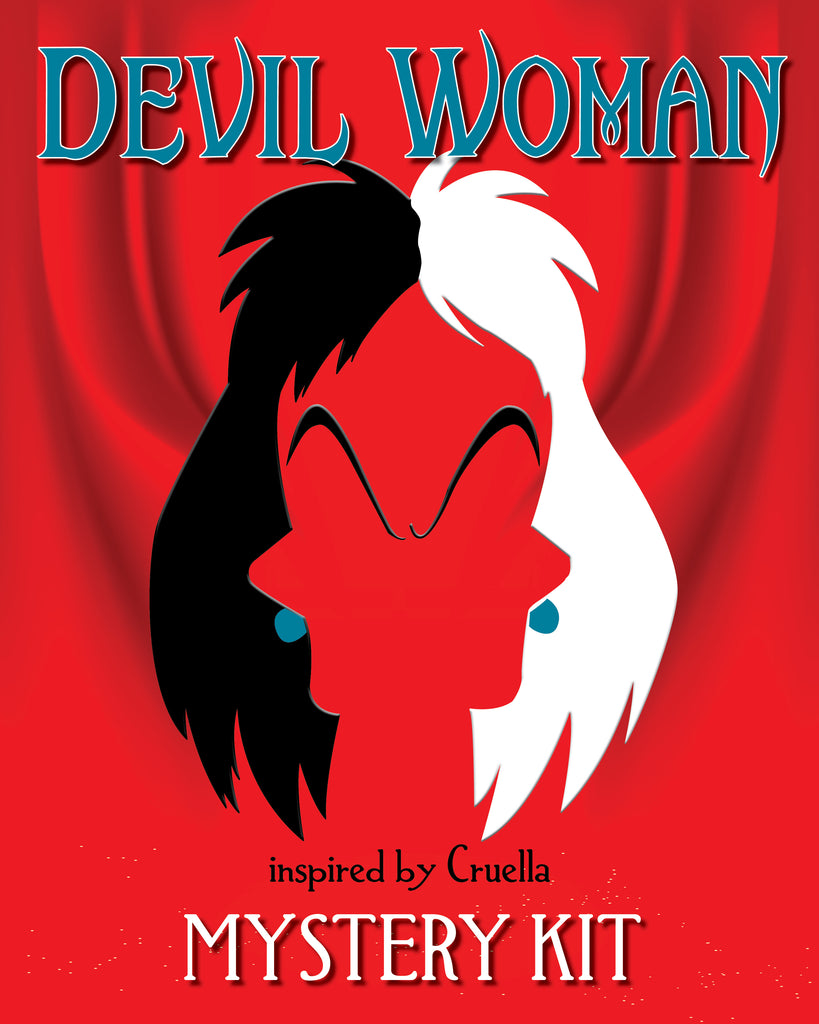 Devil Woman Cross Stitch Kit (PRE-ORDER 10/18)