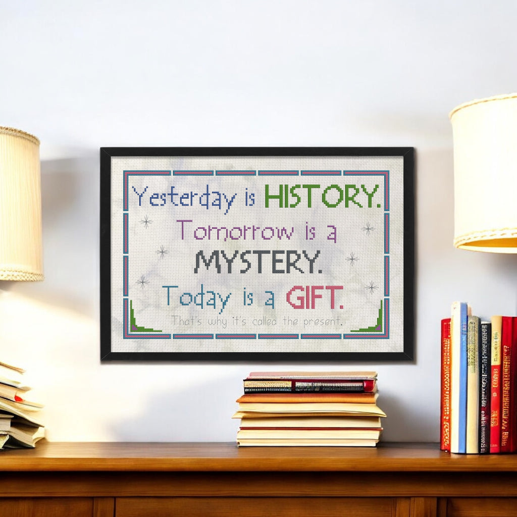 History Cross Stitch Pattern