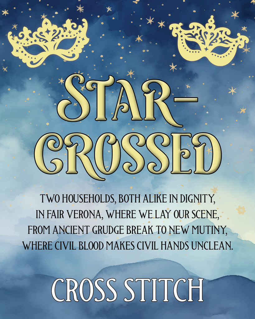 Star-Crossed Mystery Cross Stitch Kit (PRE-ORDER 1/31)