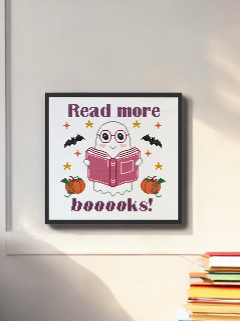 Read More Books Cross Stitch Kit