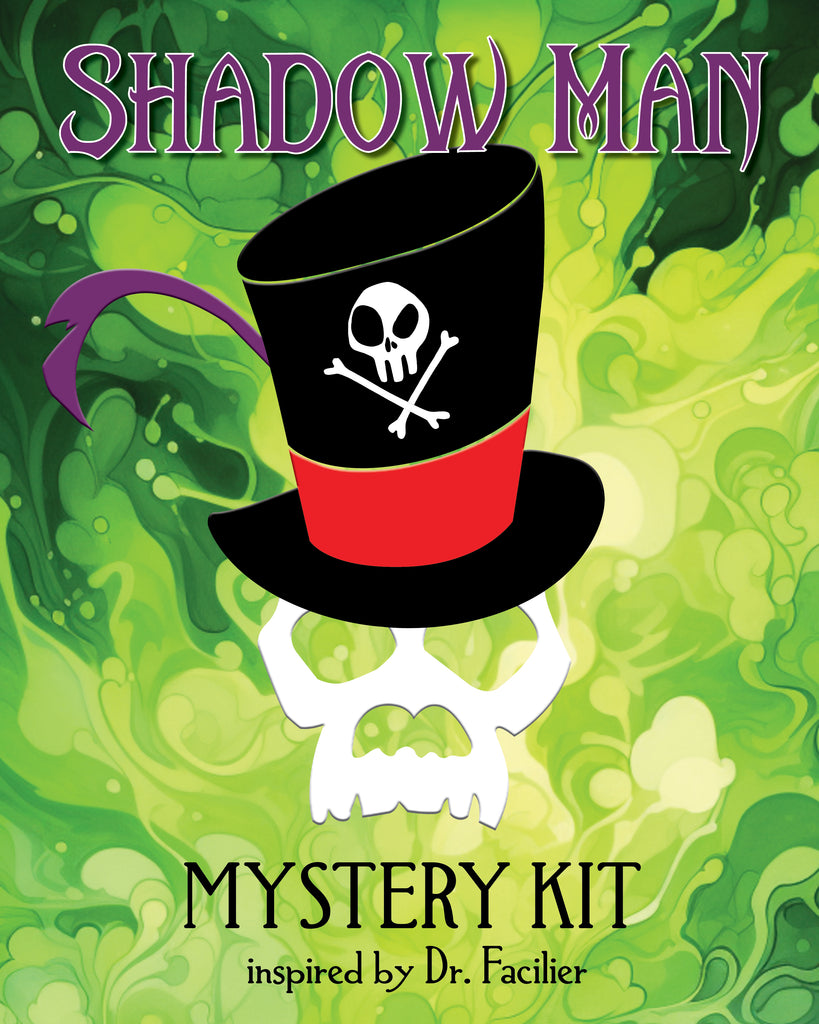 Shadow Man Mystery Cross Stitch Kit (PRE-ORDER 1/10)